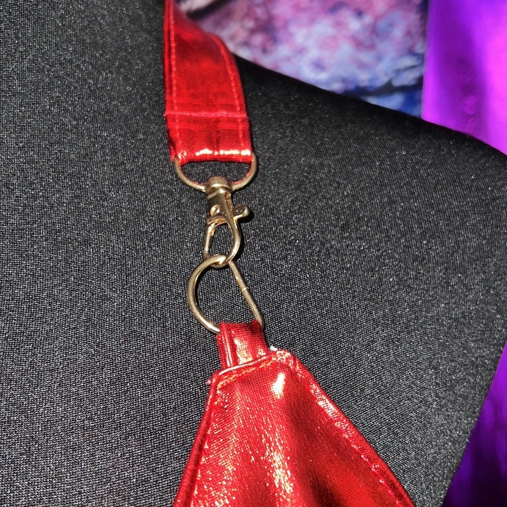 New Red Rave Halter Top - Picture 8 of 12